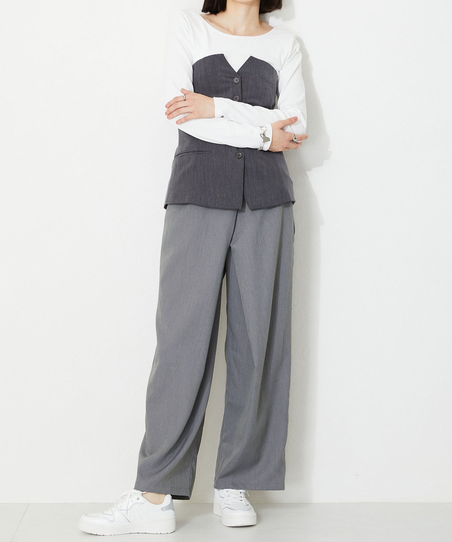 カラーラインコートソールスニーカー/OT3731