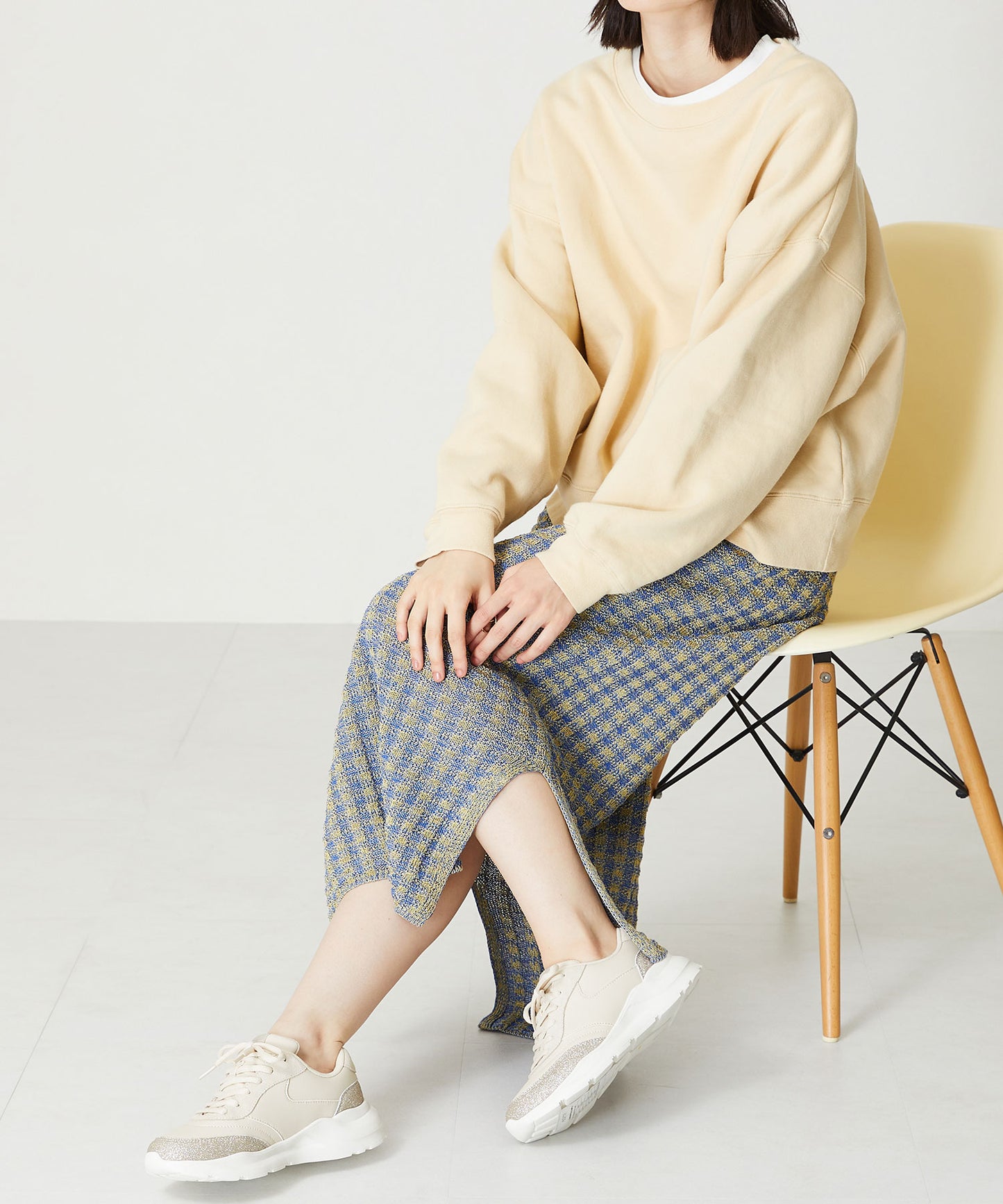 グリッター切替パーツスニーカー/OT3732