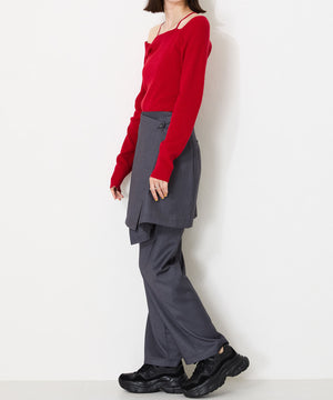 ナイロンテープ厚底スニーカー/OT3745