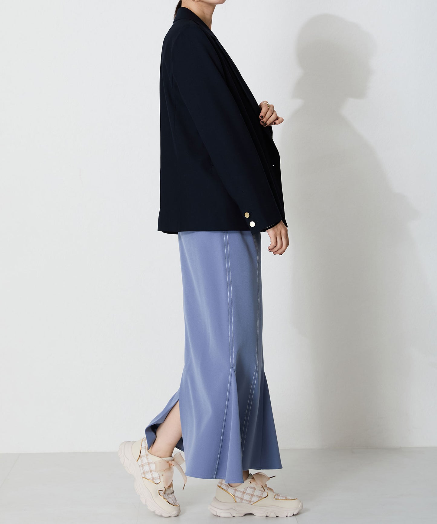 2WAYシューレースツイードスニーカー/OT3746