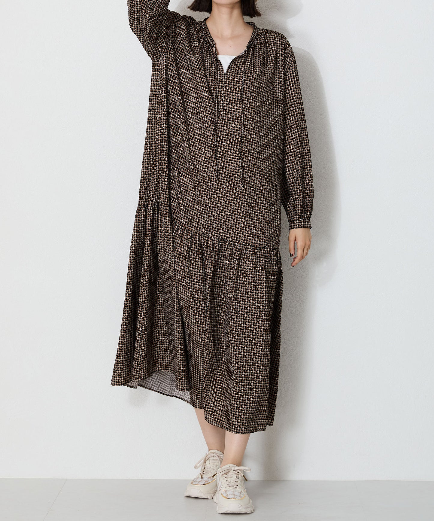 2WAYシューレースツイードスニーカー/OT3746