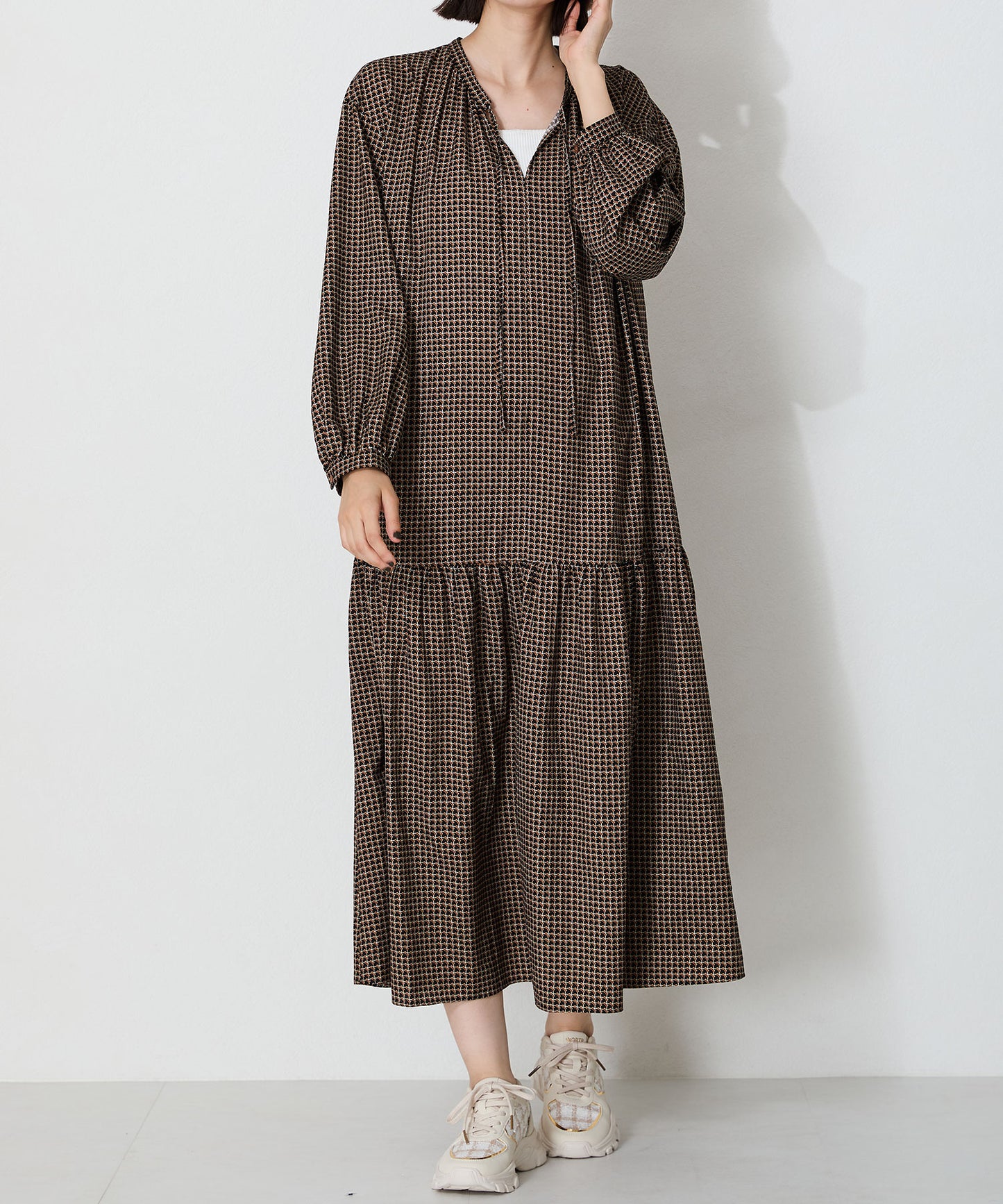 2WAYシューレースツイードスニーカー/OT3746