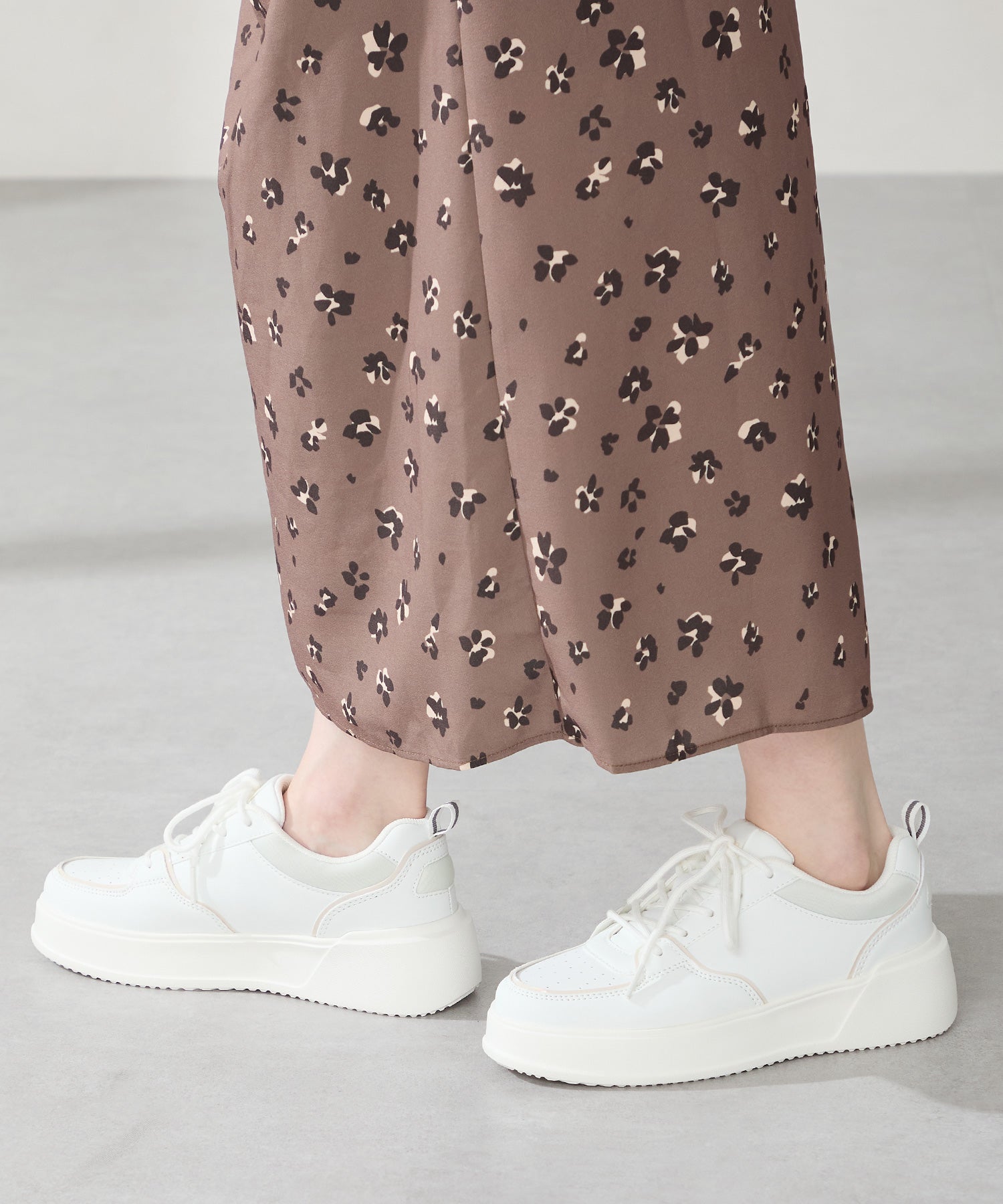 新色追加】バイカラーボリュームソールスニーカー/OT3750