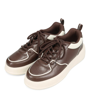 バイカラーボリュームソールスニーカー/OT3750