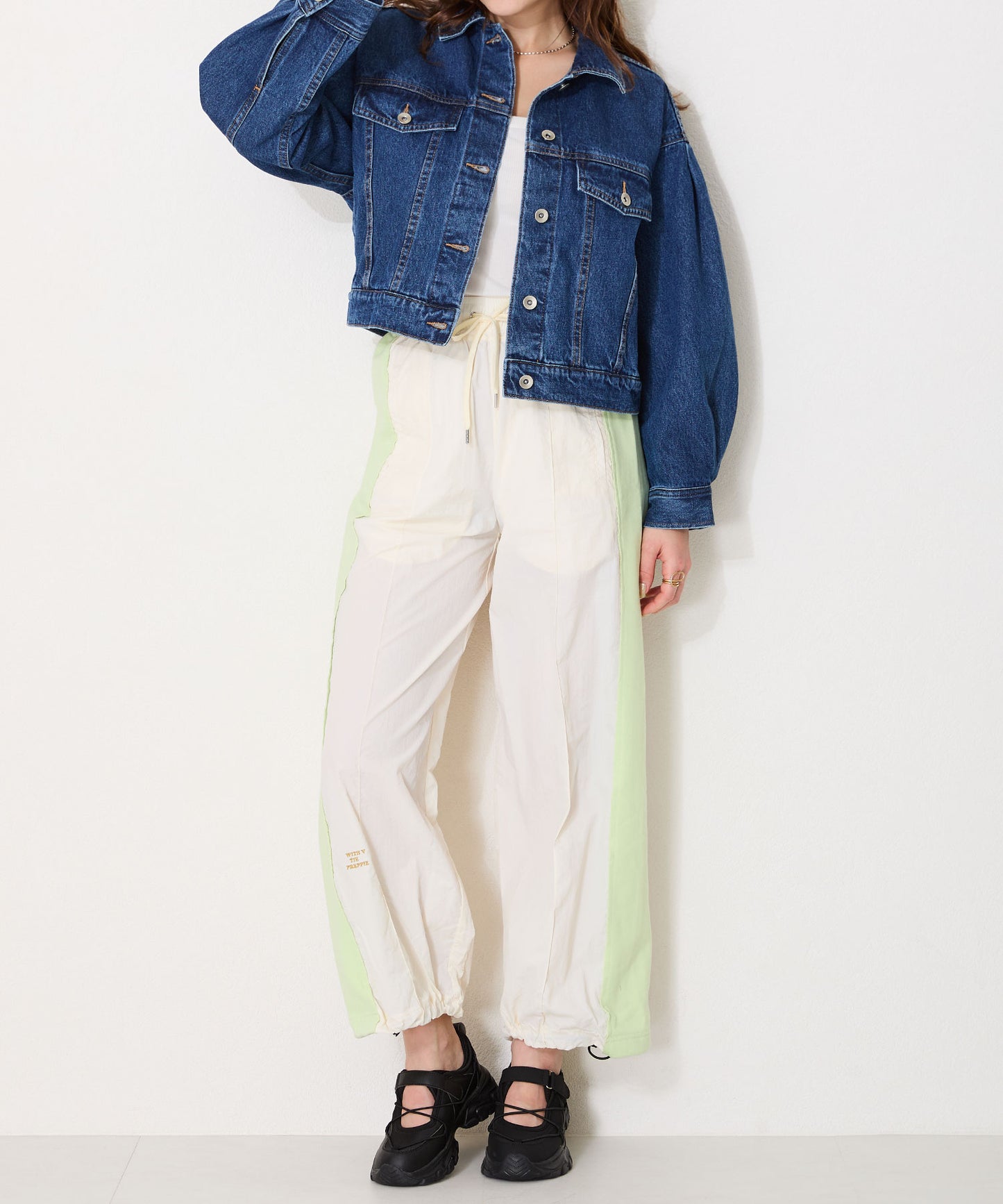 チューブストラップデザインベルトスニーカー/OT3751