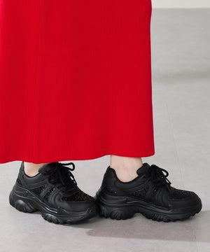 スパンコール厚底スニーカー/OT3752