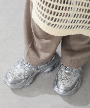 スパンコール厚底スニーカー/OT3752