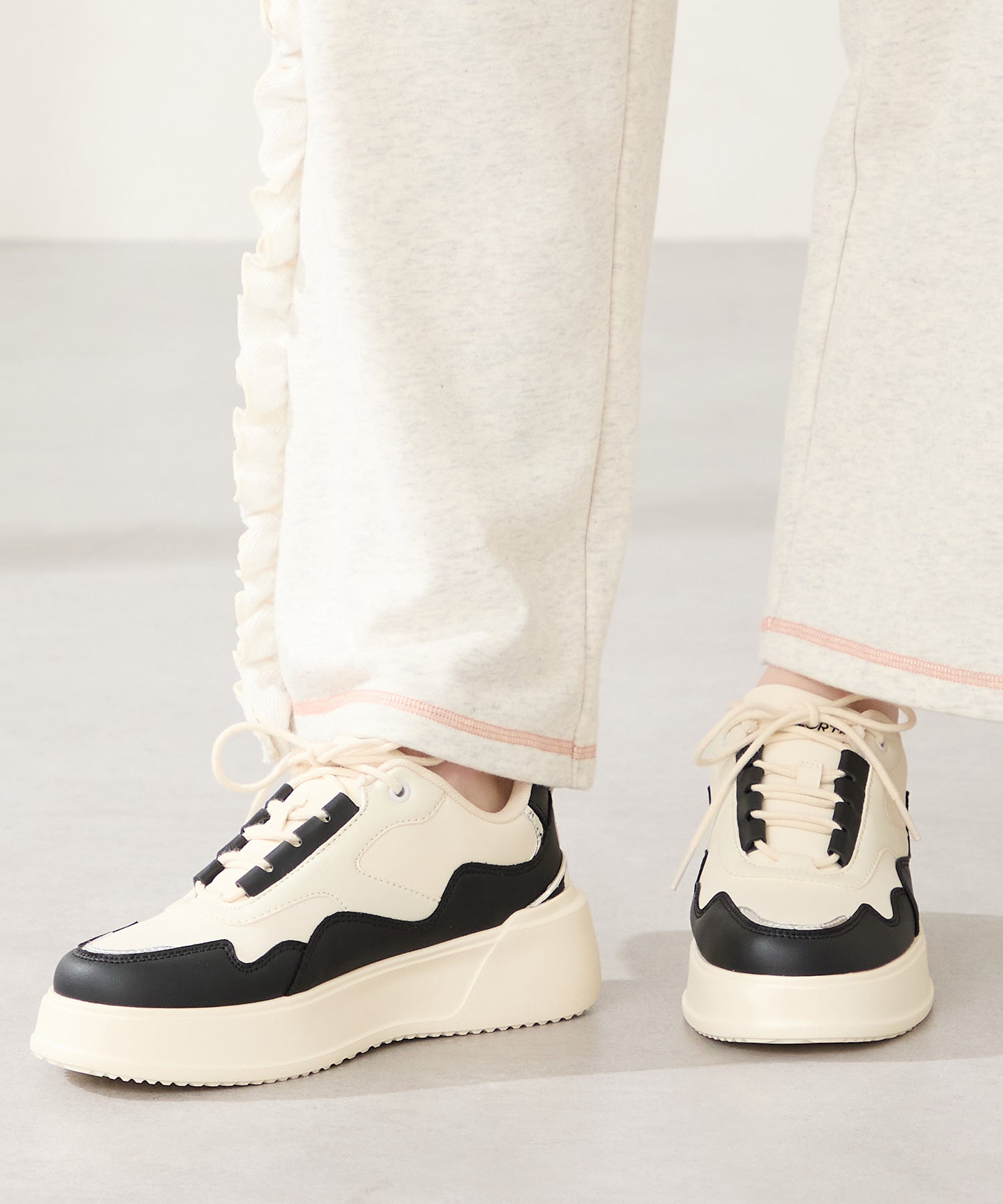 配色コートソールスニーカー/OT3756 – ORIENTALTRAFFIC