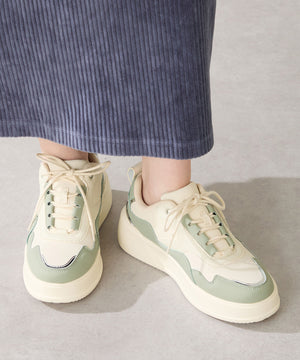 配色コートソールスニーカー/OT3756