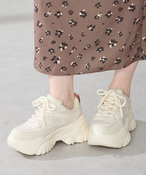 ボリュームソールラメスニーカー/OT3758