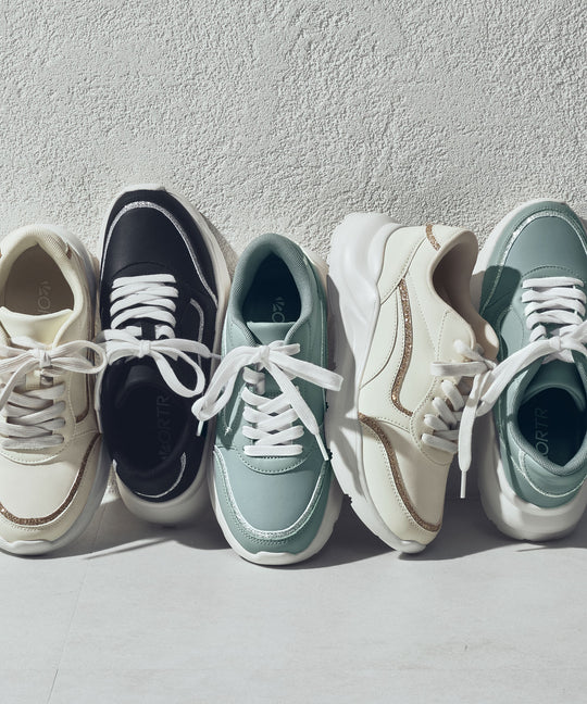 グリッターラインスニーカー/OT3762