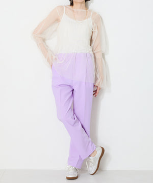 メタリック切替コートソールスニーカー/OT3764