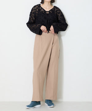 レースアップニットスニーカー/OT3765