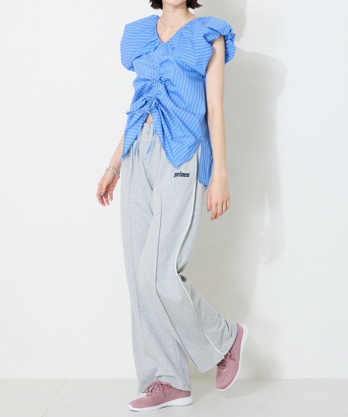 レースアップニットスニーカー/OT3765