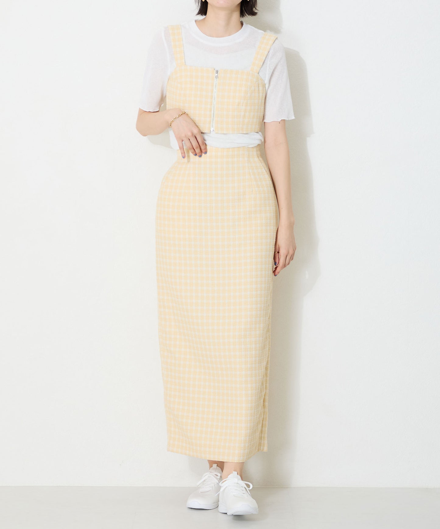 レースアップニットスニーカー/OT3765