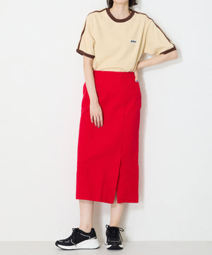 ステッチデザインヒールスニーカー/OT3766