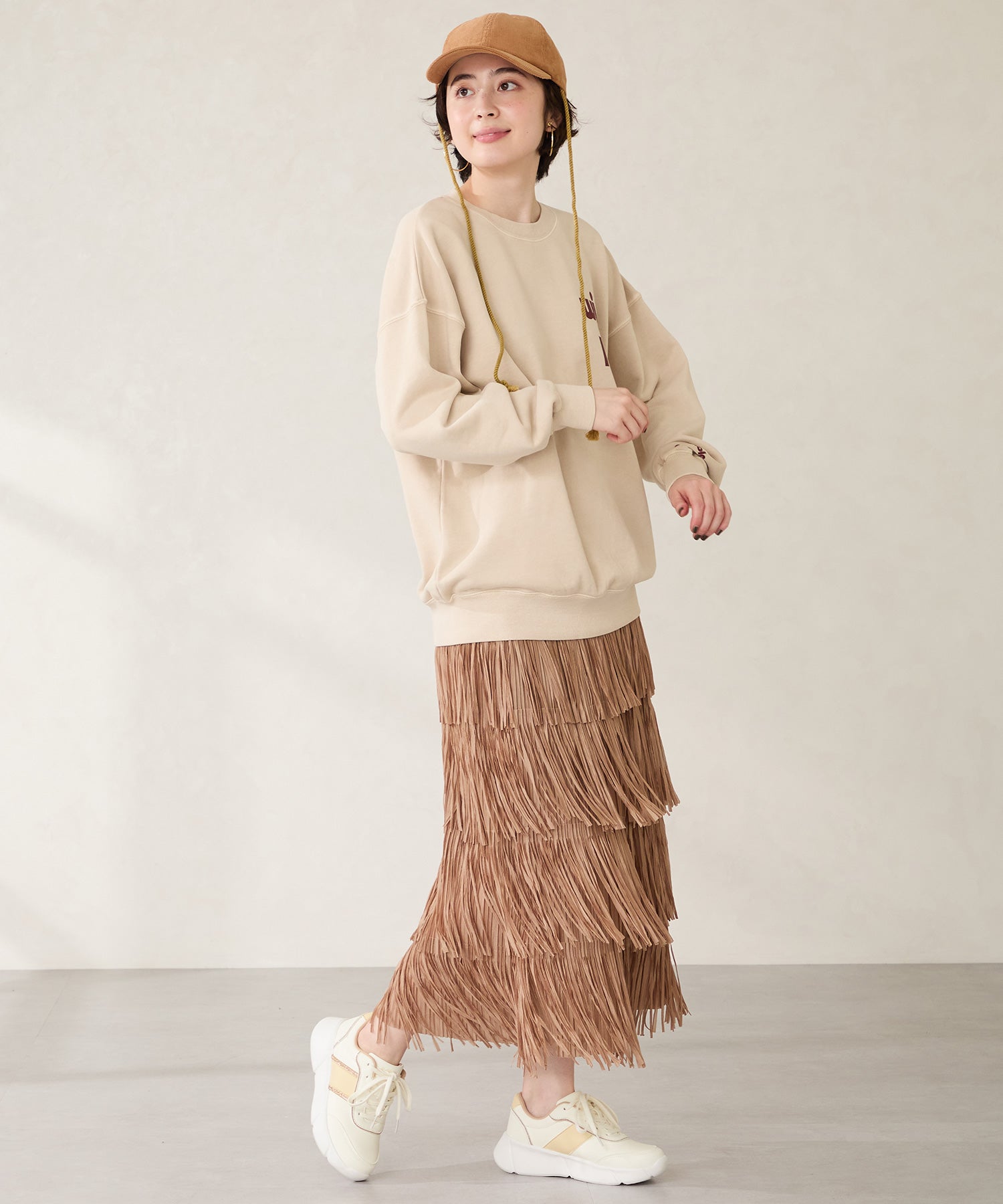 ビジュー×配色パーツ厚底スニーカー /OT3768 – ORIENTALTRAFFIC