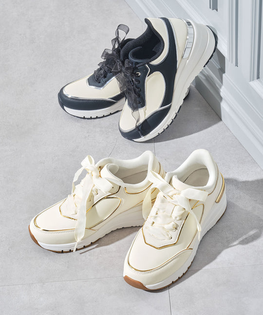 ヒールアップ2wayシューレーススニーカー/OT3775