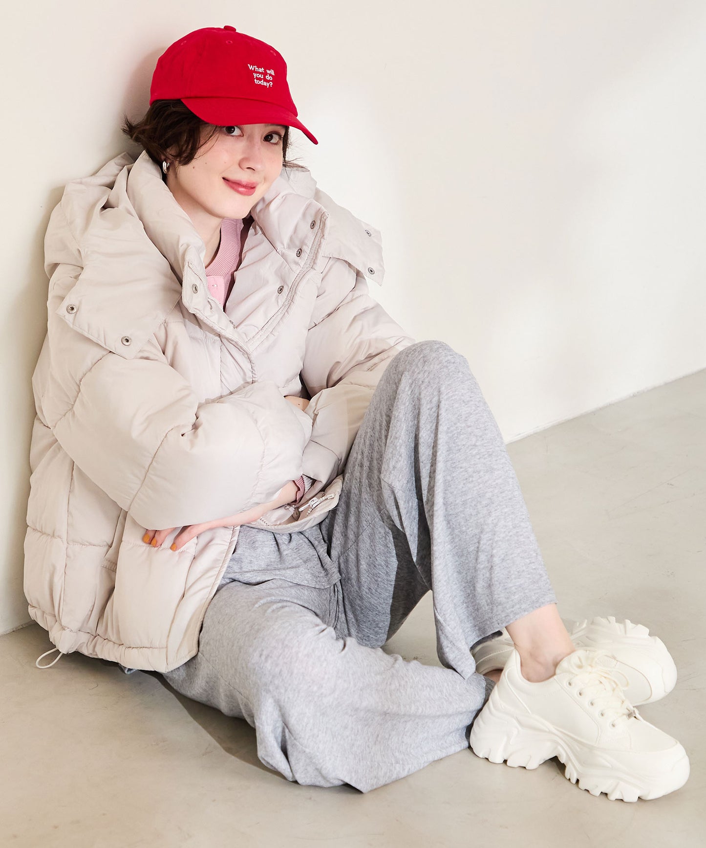 パーツ付きボリュームソールスニーカー/OT3779