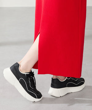 メタリックパーツ配色スニーカー/OT3780