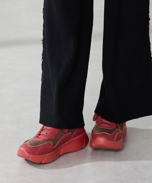 メタリックパーツ配色スニーカー/OT3780