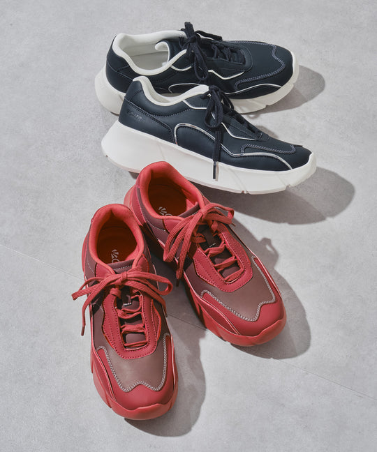 メタリックパーツ配色スニーカー/OT3780