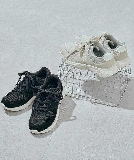 【WEB先行予約/11月上旬発売予定】サイドロゴメッシュスニーカー/OT3784