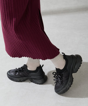 リボンディテールニットスニーカー/OT3787