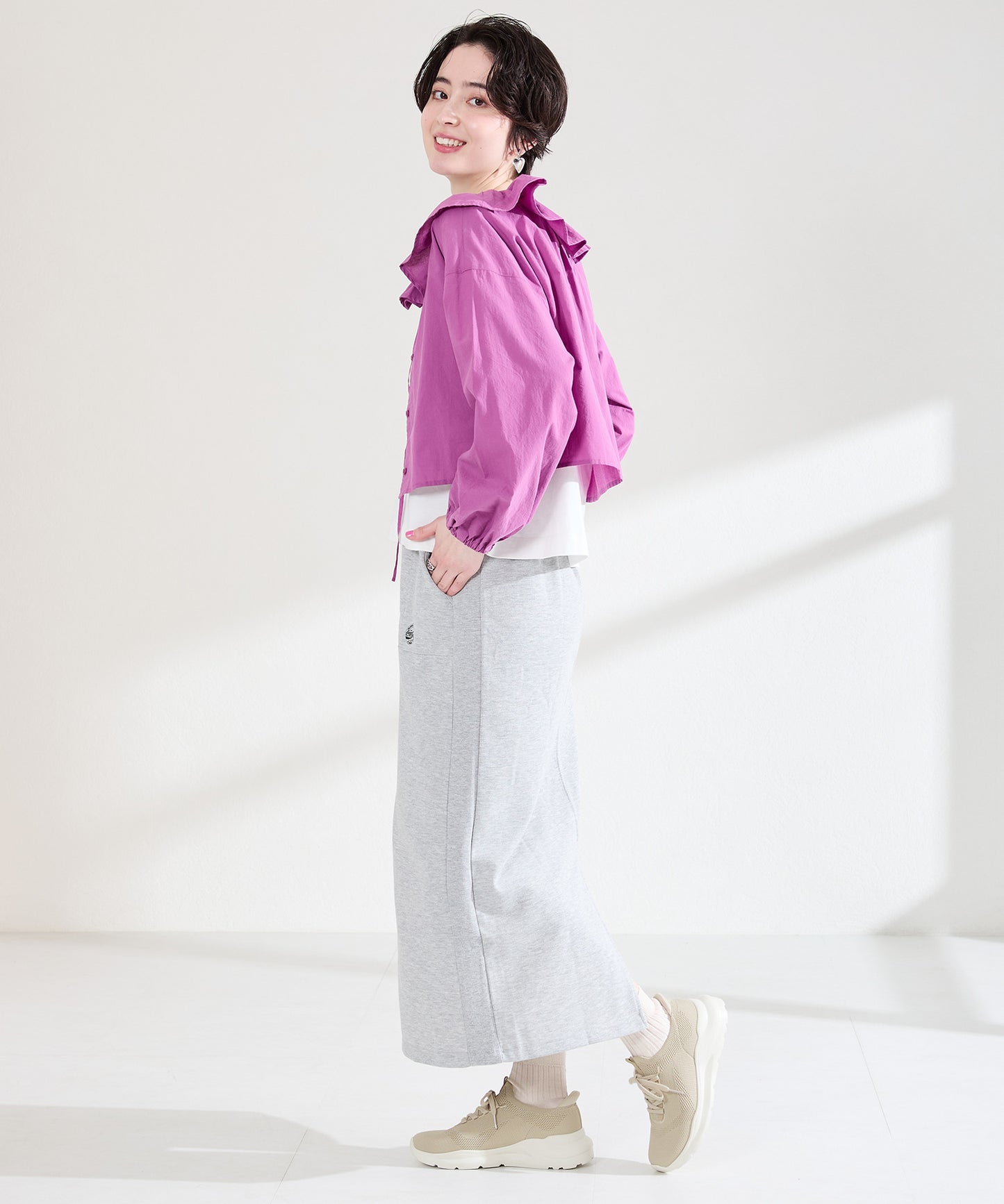 【瞬間フィット】ニットレースアップスニーカー/OT3789