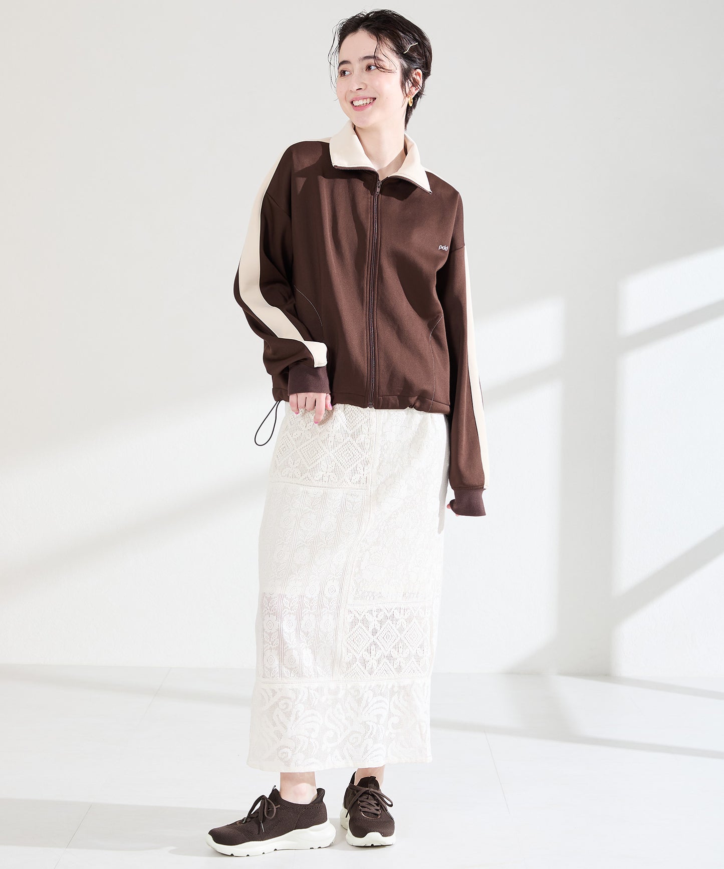 【瞬間フィット】ニットレースアップスニーカー/OT3789