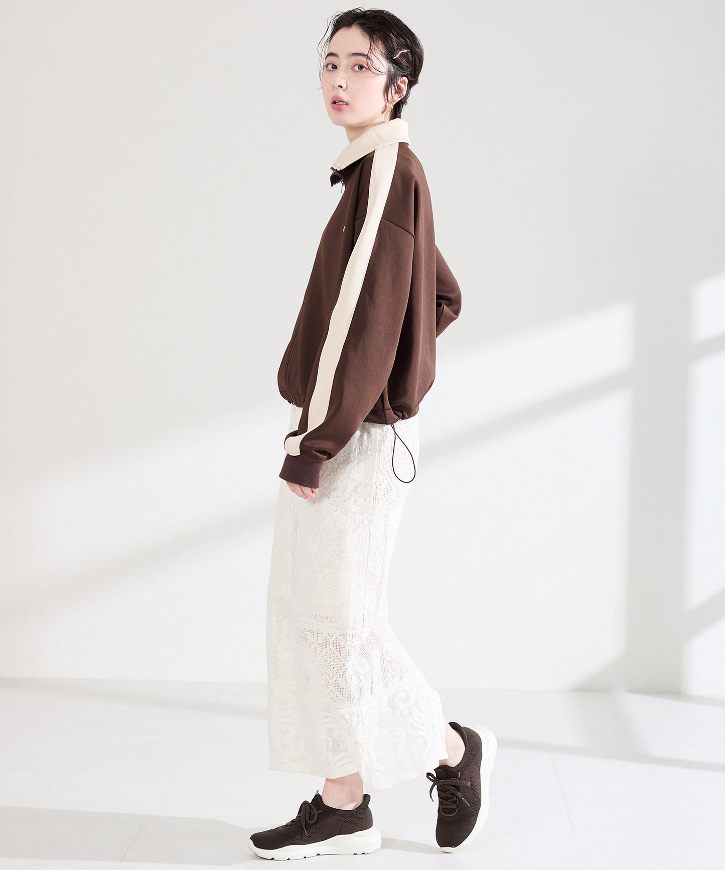 【瞬間フィット】ニットレースアップスニーカー/OT3789