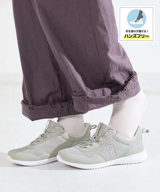 【瞬間フィット】ゴム紐メッシュスニーカー/OT3790