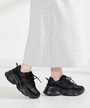 ラインストーン厚底スニーカー/OT3792