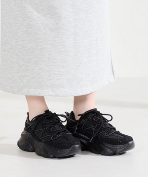 ラインストーン厚底スニーカー/OT3792