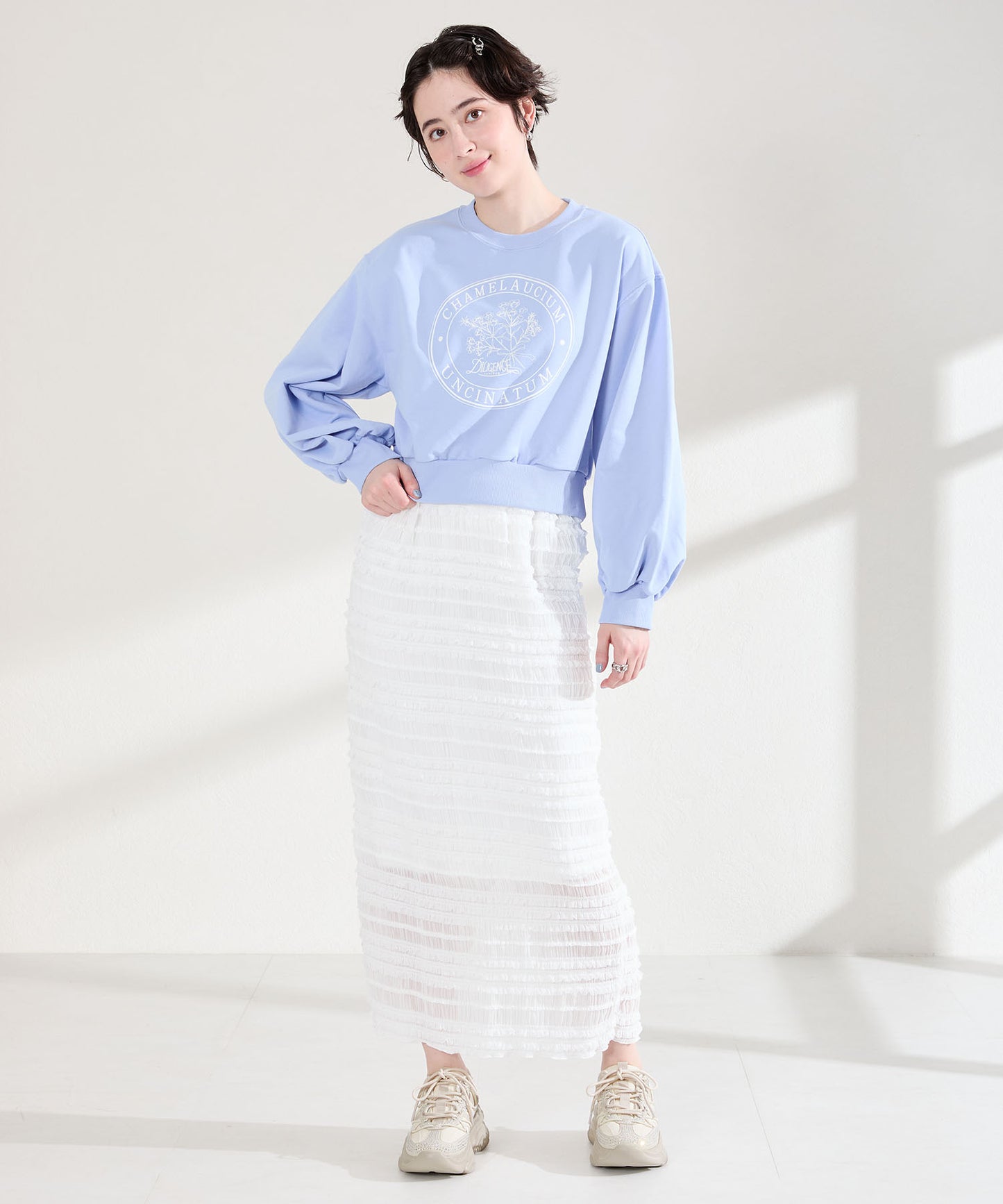 ラインストーン厚底スニーカー/OT3792