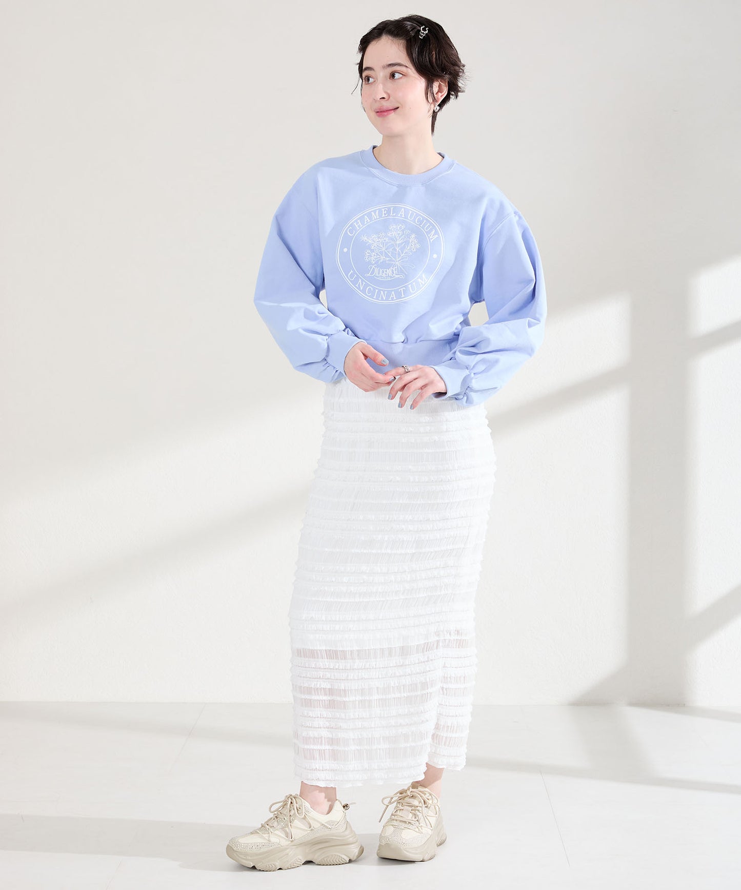 ラインストーン厚底スニーカー/OT3792