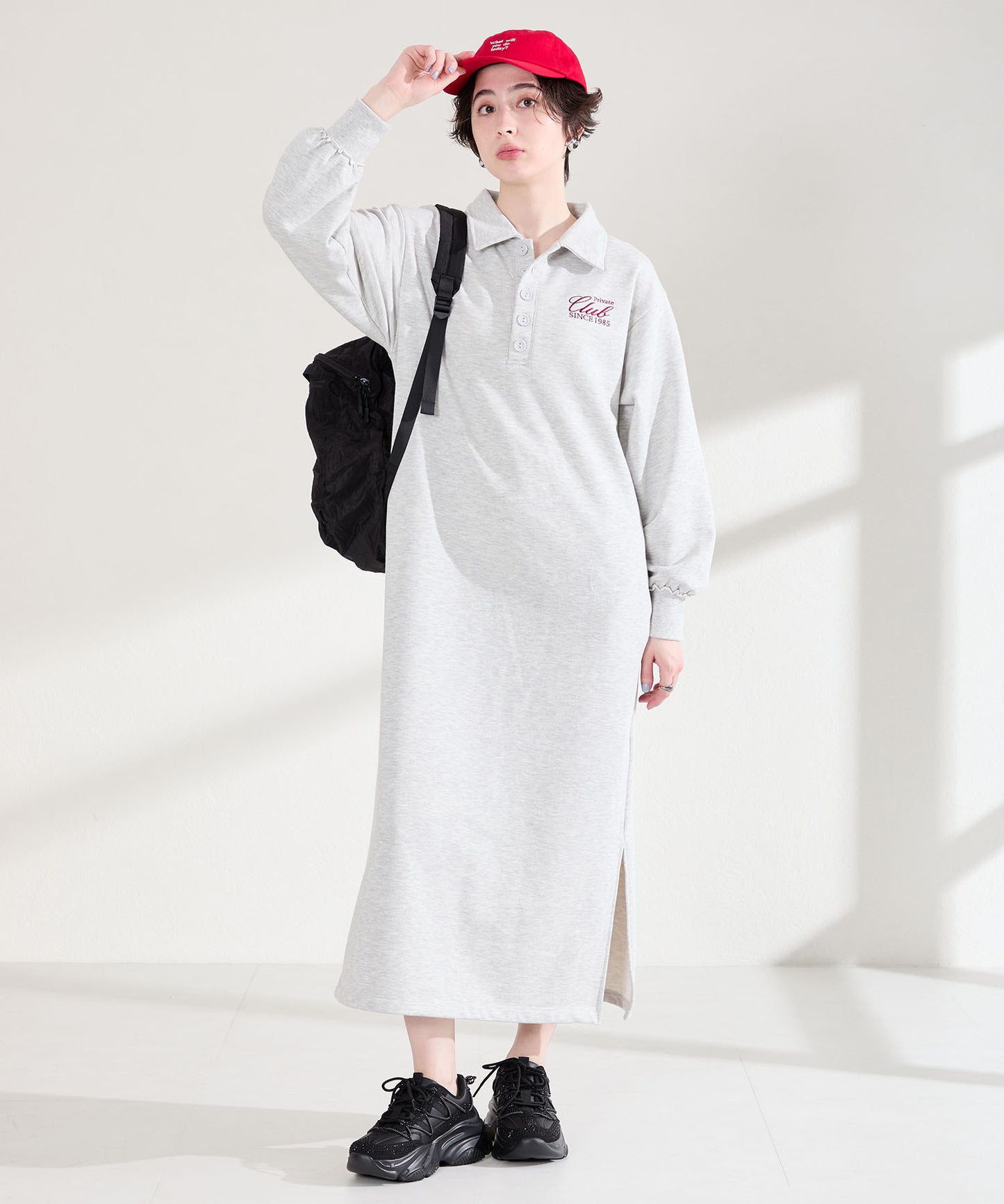 ラインストーン厚底スニーカー/OT3792