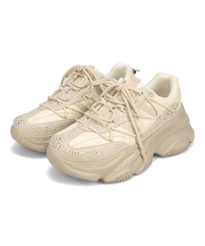 ラインストーン厚底スニーカー/OT3792