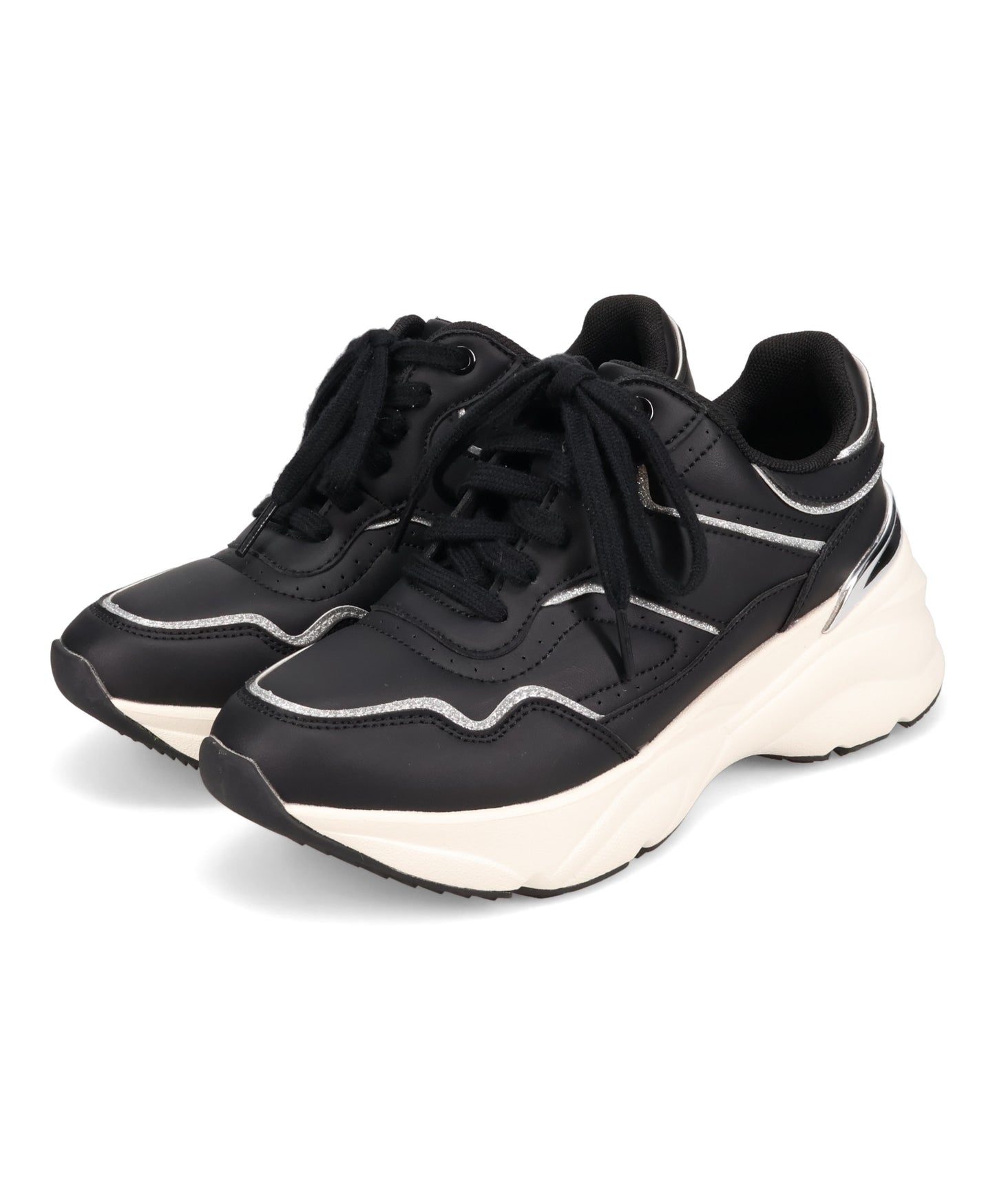 ヒールアップ配色スニーカー/OT3795