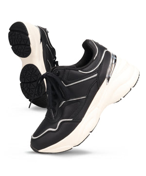 ヒールアップ配色スニーカー/OT3795