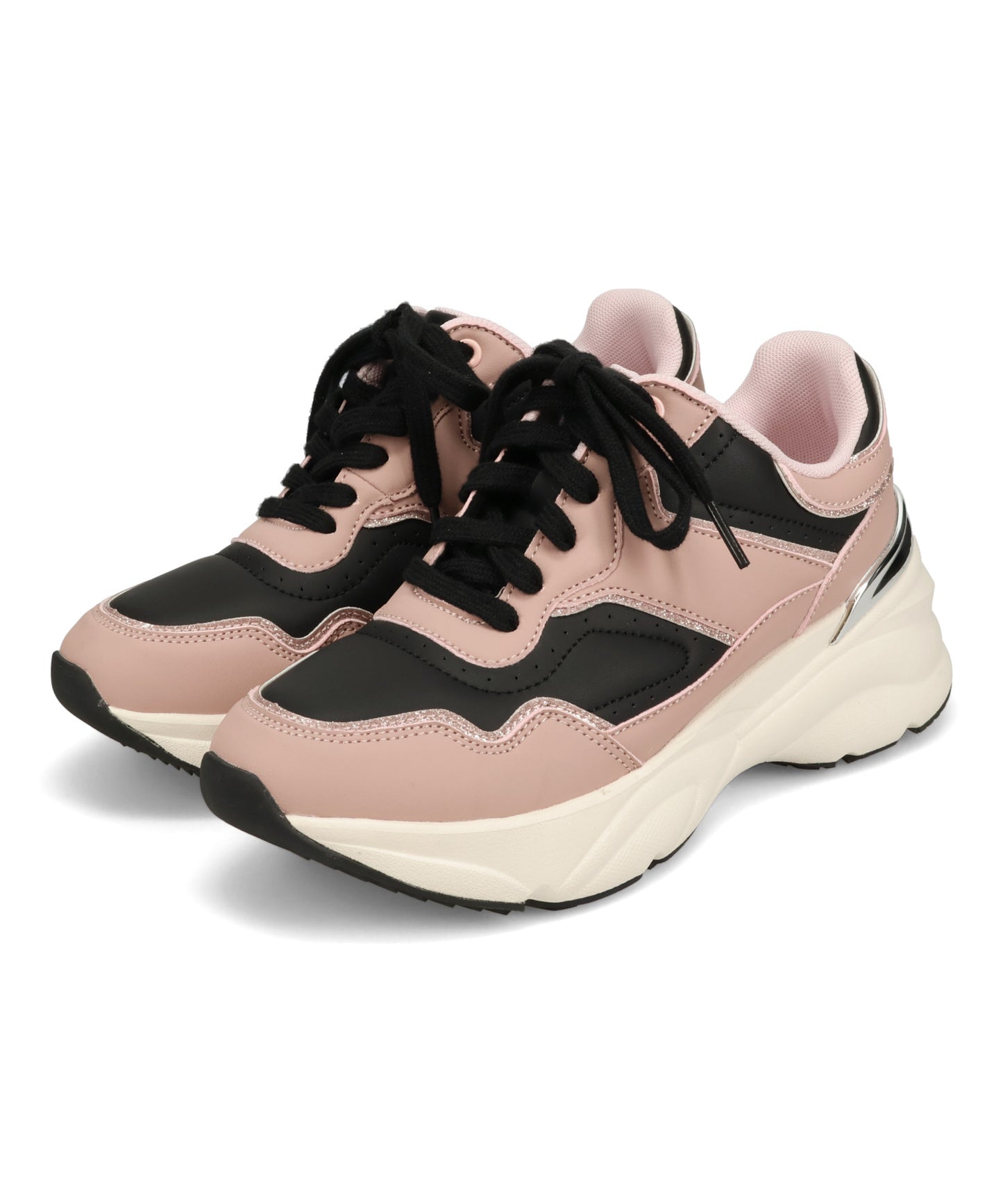 ヒールアップ配色スニーカー/OT3795