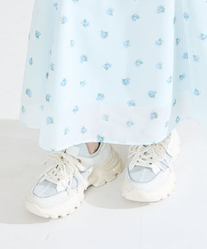 2wayリボンモチーフニットスニーカー/OT3797