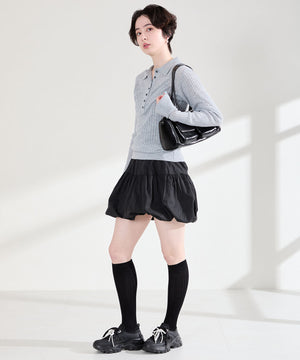 【WEB先行予約/3月上旬発売予定】2wayリボンモチーフニットスニーカー/OT3797