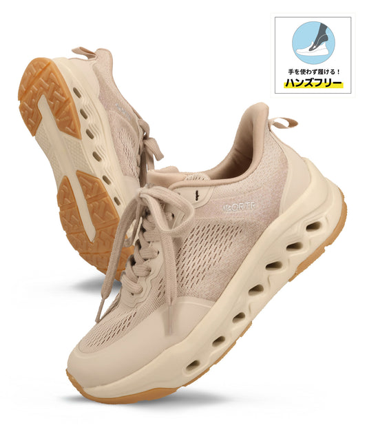 【瞬間フィット】シューレーススニーカー/OT3798