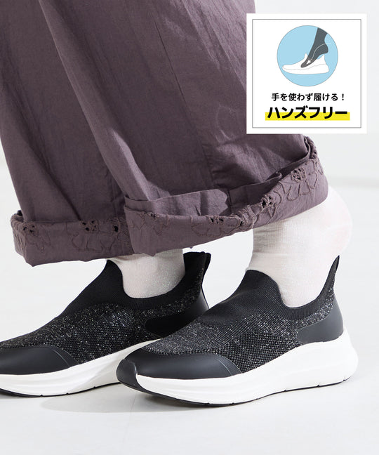 【TVCM放映中/瞬間フィット】ニット防水スニーカー/OT3799