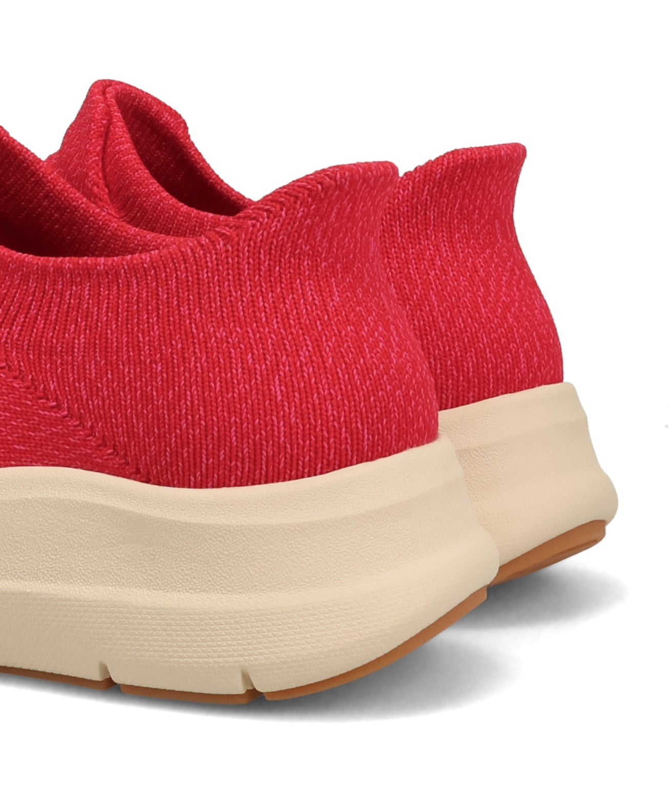 【瞬間フィット】ストライプニット防水スリッポンスニーカー/OT3801