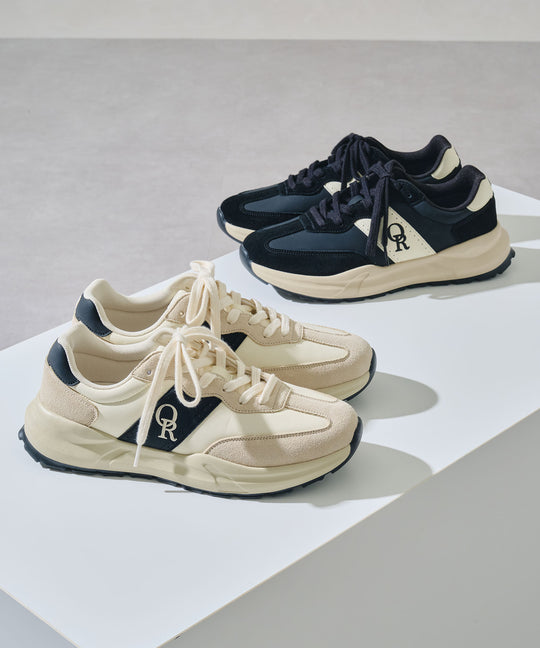 【MEN'S】スエード切替ローカットスニーカー/OT5702