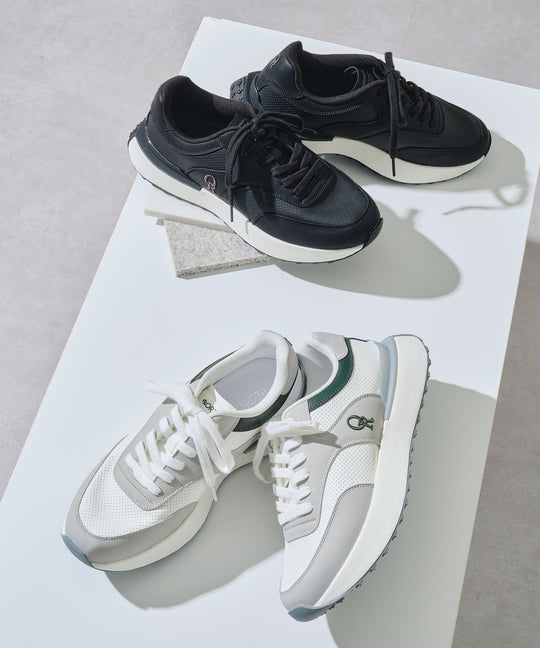 【MEN’S】パンチングデザインスニーカー/OT5703