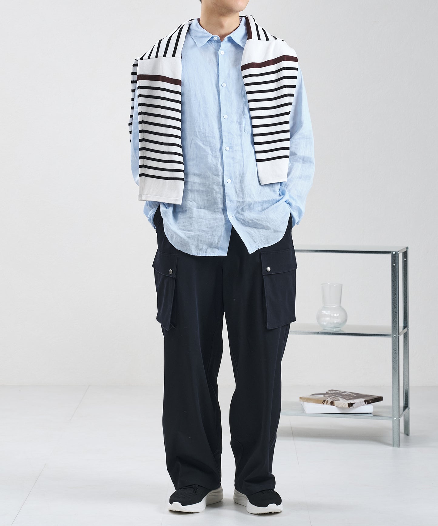 【MEN'S/瞬間フィット】ウエーブソールニットスニーカー/OT5704