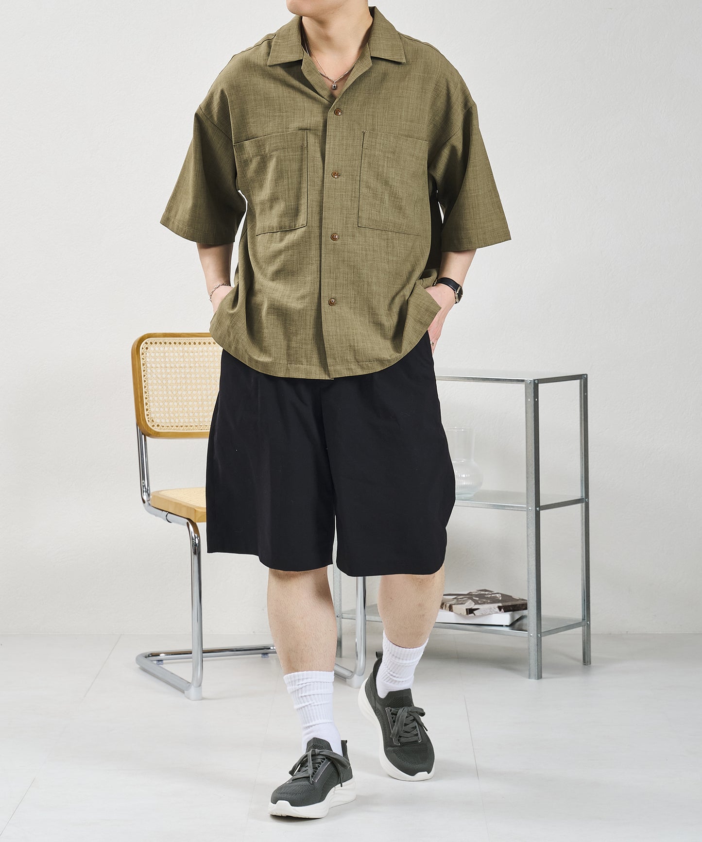 【MEN'S/瞬間フィット】ウエーブソールニットスニーカー/OT5704